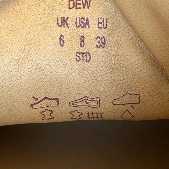 Hotter Dew Blue Leather Women's Lace Up Sneakers with Removable Sole Insert - Picture 9 of 11